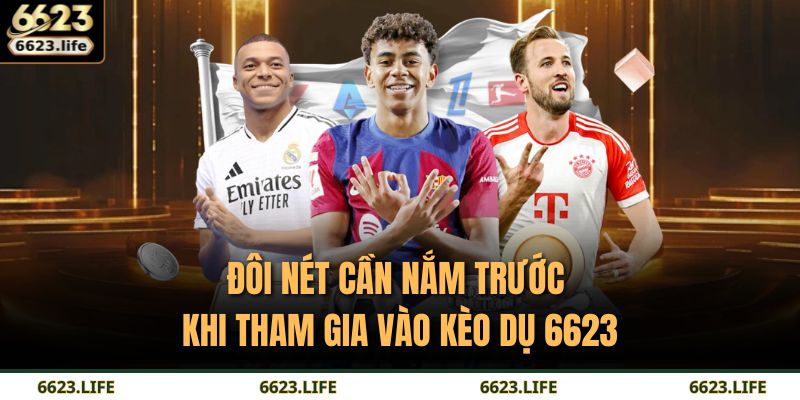 Đôi nét cần nắm trước khi tham gia vào kèo dụ 6623