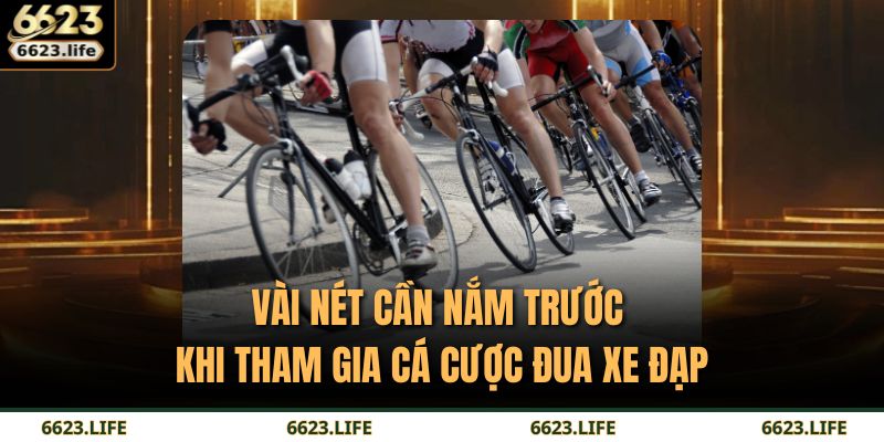 Vài nét cần nắm trước khi tham gia cá cược đua xe đạp